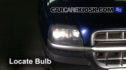 2003 Fiat Doblo Malibu 1.9L 4 Cyl. Diesel Lights Highbeam (replace bulb)